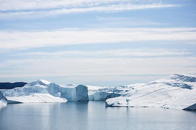 Fjord glacé d’Ilulissat en été - Groenland