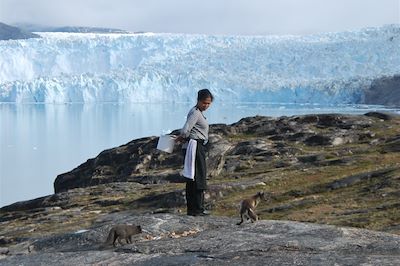 Près du glacier Eqi - Groenland