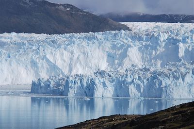 Le Glacier Eqi dans la Baie de Disko - Groenland