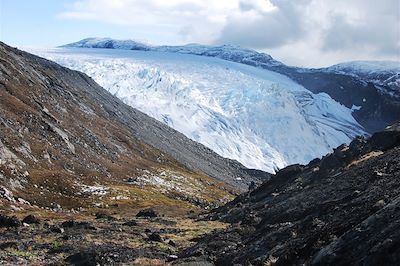 Le Glacier Eqi dans la Baie de Disko - Groenland