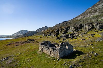 © Aningaaq Rosing Carlsen / Visit Greenland - Église de Hvalsey - Groenland Église de Hvalsey - Groenland