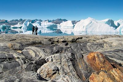 © Vincent Dufour - Randonnée au coeur du Fjord Sermilik - Groenland Randonnée au coeur du Fjord Sermilik - Groenland