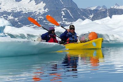 Voyage Raid en kayak au royaume des glaces 1