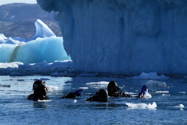 Voyage Plongée sous les glaces du fjord Sermilik