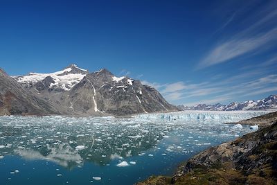 Glacier Knud Rasmussen - Groenland - Danemark