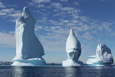 A la découverte des icebergs au large de Tasiilaq - Groenland