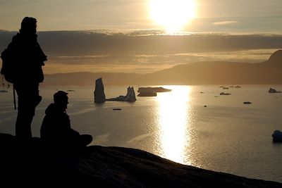 Coucher de soleil - Croisière - Groenland