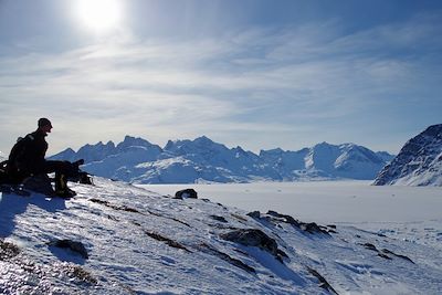 Randonnée à ski dans le Fjord Ammassalik - Groenland