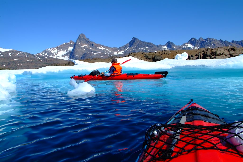 Image Kayak Groenland - Randonnée kayak - Expédition Groenland