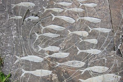 © Tasermiut - Roche sculptée - Groenland Roche sculptée - Groenland