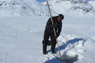 Expédition en traineau à chiens au coeur des Fjords de Sermiligaq - Groenland