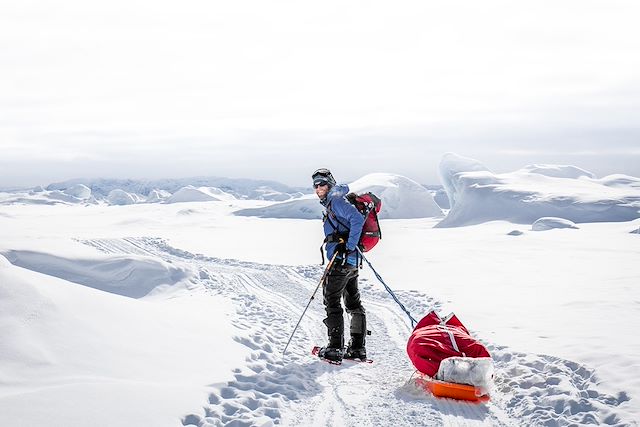 Voyage Appel du blanc: raid au Groenland