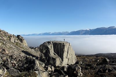 Randonnée sur les hauteurs d'Uummannaq - Groenland 