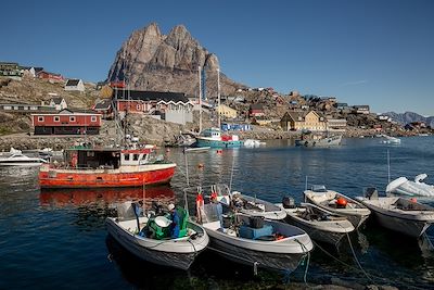 Port de pêche à Uummannaq - Groenland
