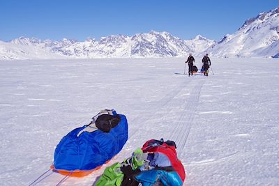 Randonnée à ski dans le Fjord Ammassalik - Groenland