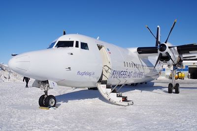 Transfert en avion - Groenland