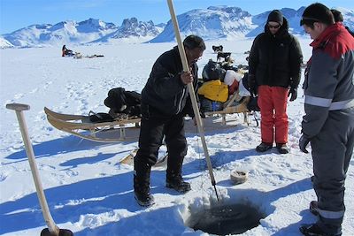 Expédition en traineau à chiens au coeur des Fjords de Sermiligaq - Groenland
