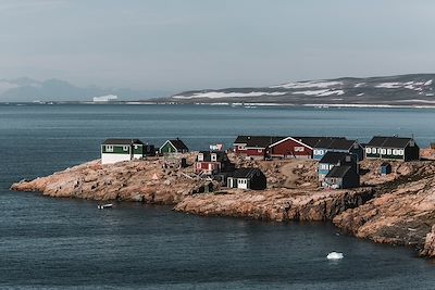 Village inuit Ittoqqortoormiit - Groenland