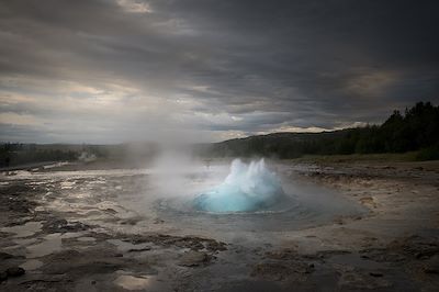 © Michel Candoni - Geysir - Région du Suðurland - Islande Geysir - Région du Suðurland - Islande