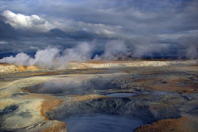 © Michel Candoni - Namaskard - Volcan Krafla - Islande Namaskard - Volcan Krafla - Islande