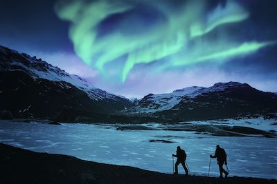 Aurores boréales - Islande