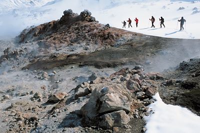 Voyage Randonnée en raquettes entre feu et glace 3