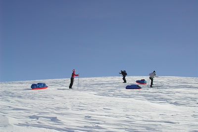 © Bertrand Jouanne - Randonnée à ski en Islande Randonnée à ski en Islande
