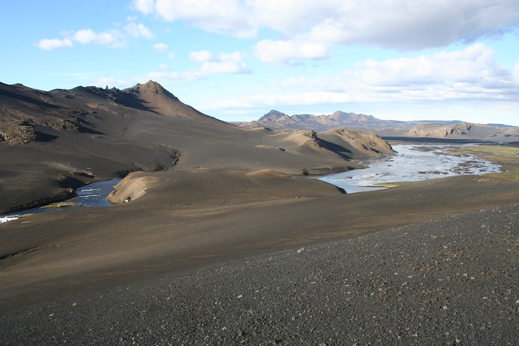 Image Trek volcan - Trek Islande - Randonnée Islande - Fjallabak - Hautes Terres