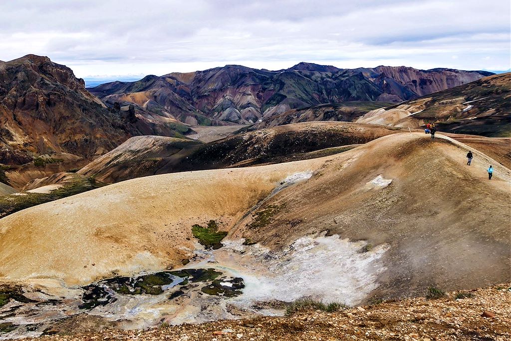 Image Trek volcan - Trek Islande - Randonnée Islande - Fjallabak - Hautes Terres