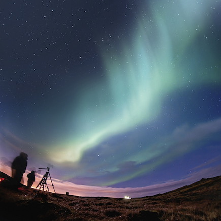 Aurores boréales Islande
