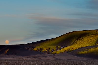 Paysage volcanique, Islande