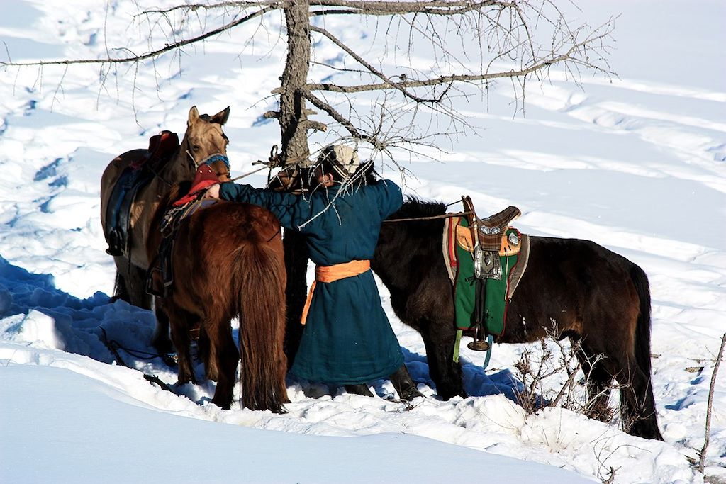 Voyage Aventure en traîneau au nord de la Mongolie 2