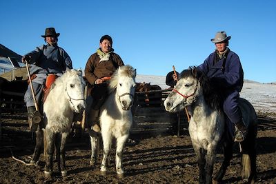 Hiver - Mongolie