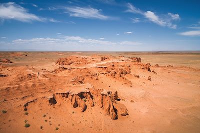 Bayanzag - désert de Gobi - Mongolie