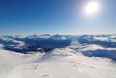 Geirangerfjord en hiver - Norvège