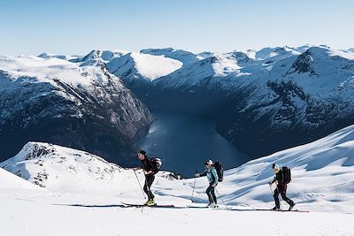 Ski de randonnée dans les Alpes de Sunnmøre