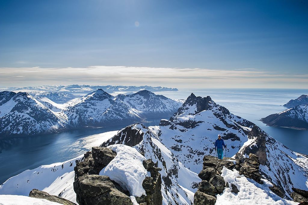 Voyage Randonnée hivernale dans les Alpes de Lyngen