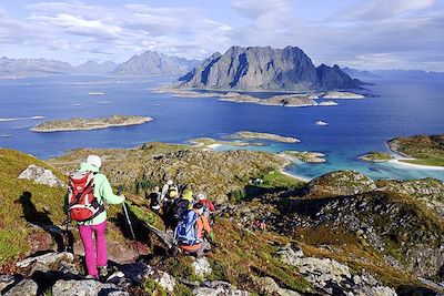 © Pascal Bourguignon - Au sommet de Skrova - Lofoten - Norvège Au sommet de Skrova - Lofoten - Norvège