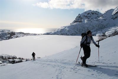 Ski de randonnée dans les Lofoten - Norvège