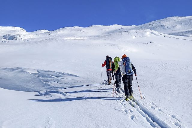 Ski de randonnée : Ski de rando dans les îles Lofoten Voyage Ski de rando dans les îles Lofoten