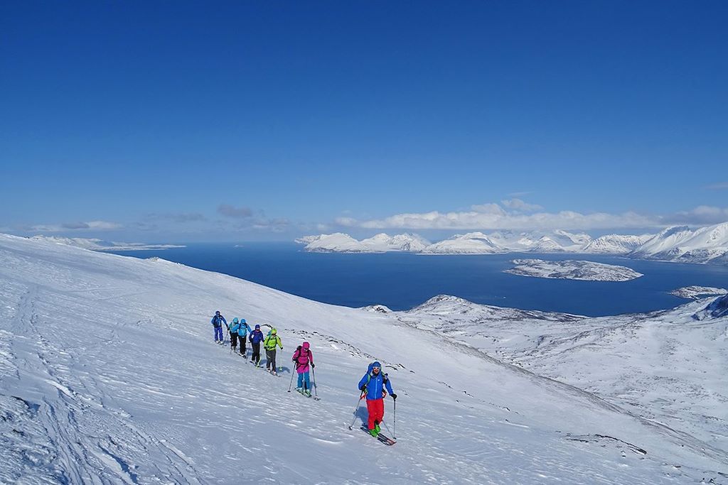 Voyage Ski et cabotage dans les Alpes de Lyngen 1