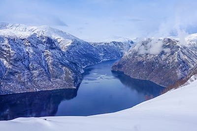 Petits vikings des fjords de Norvège