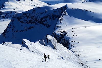 © Aztec Lady - Ascension en ski - Norvège Ascension en ski - Norvège