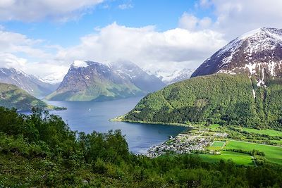 © Edwige Carron - Hjorunfjord - Norvège Hjorunfjord - Norvège