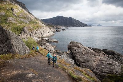 © Quentin Gaudillière - Randonnée côtière - Lofoten - Norvège Randonnée côtière - Lofoten - Norvège