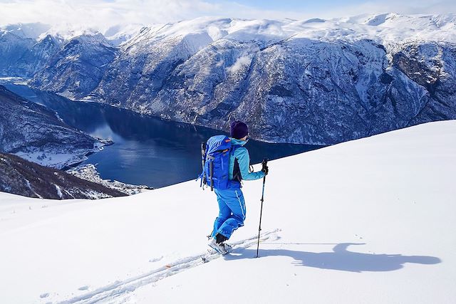Voyage Ski et train dans les fjords de Norvège