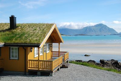 Plage de Sandbotnen - Norvège