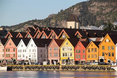 © Quentin Gaudillière - Bryggen, sur le front de mer de Bergen - Norvège Bryggen, sur le front de mer de Bergen - Norvège