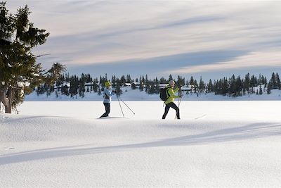 © Christian Houge/Visitnorway.com - Skieur - Lillehammer - Sjusjøen - Norvège Skieur - Lillehammer - Sjusjøen - Norvège