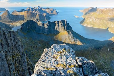 Vue panoramique - Île de Senja - Lofoten - Norvège